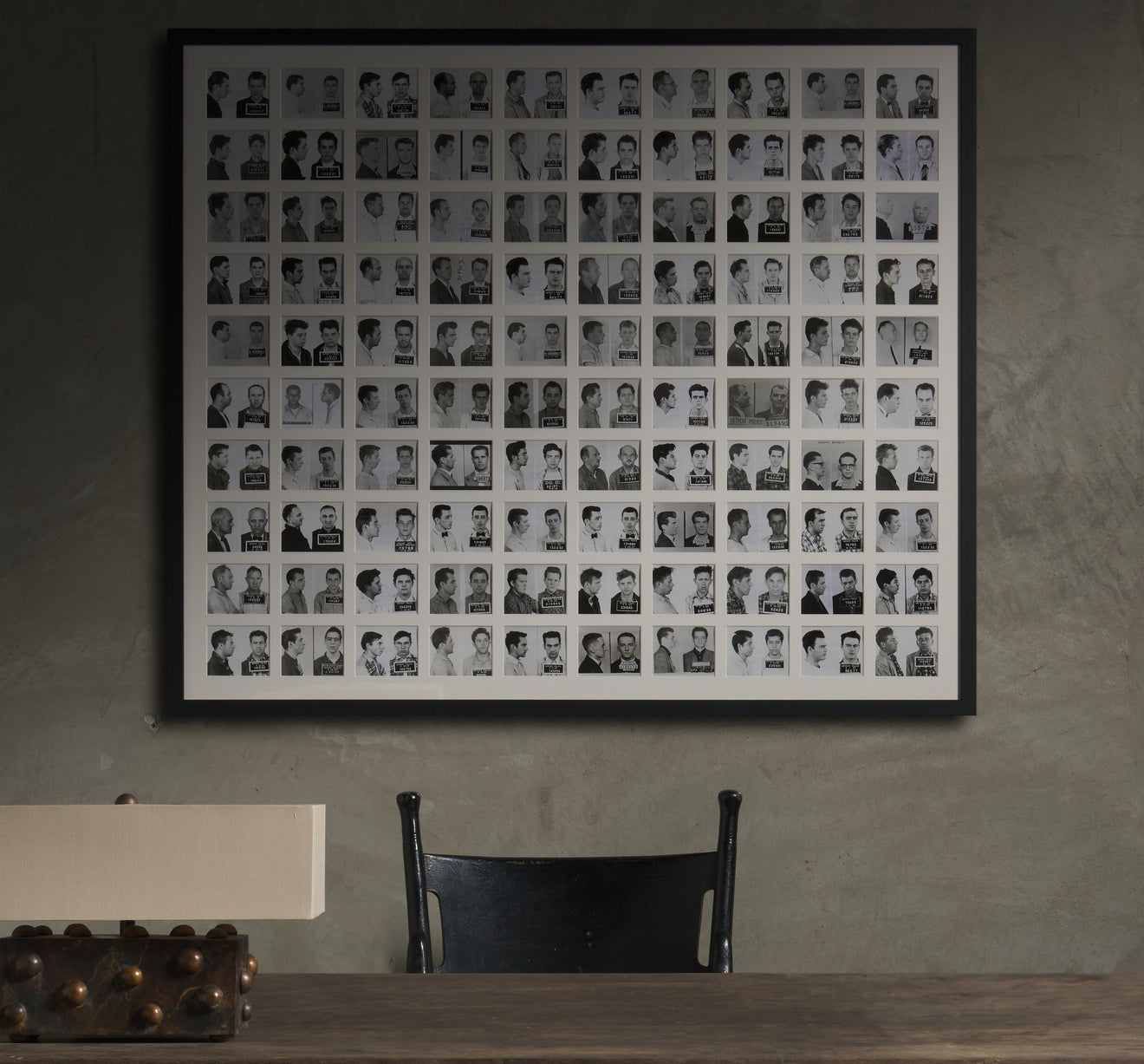 '100 GUYS WHO LOST THEIR WAY ' COLLECTION OF VINTAGE MUGSHOTS