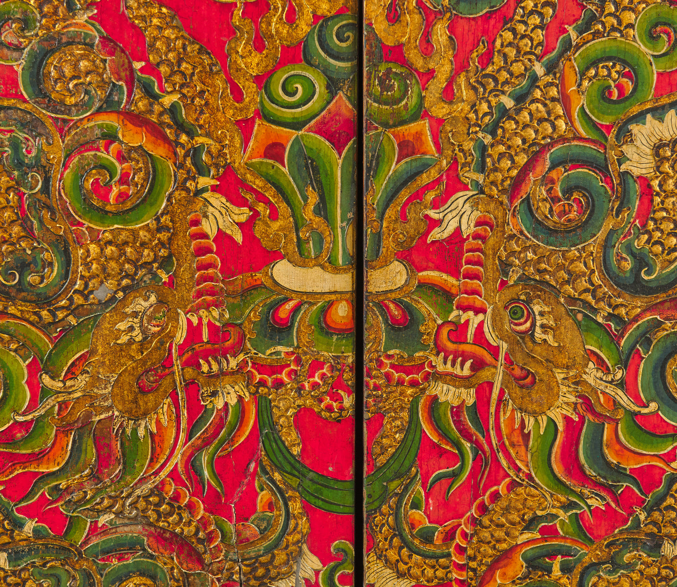 TIBETAN TEMPLE CABINET