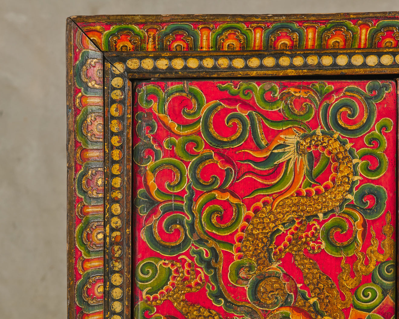 TIBETAN TEMPLE CABINET
