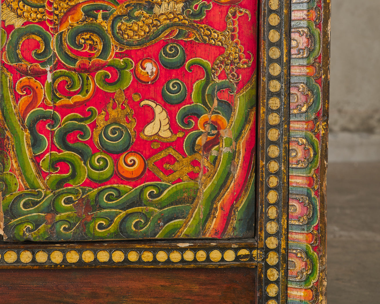 TIBETAN TEMPLE CABINET