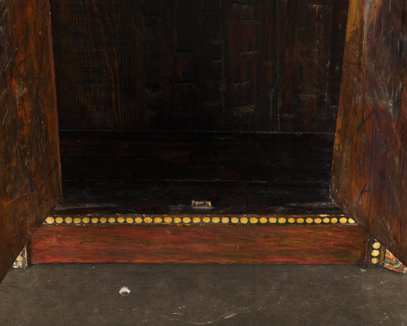 TIBETAN TEMPLE CABINET