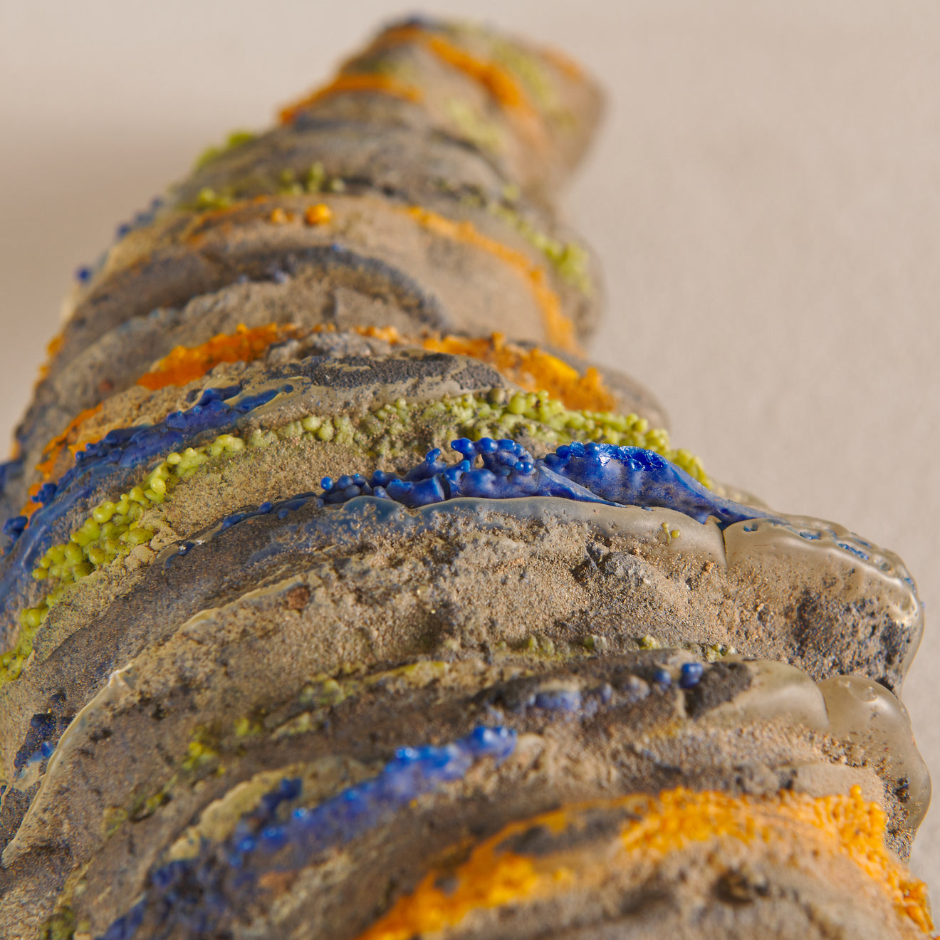 ART GLASS ABSTRACT SCULPTURE