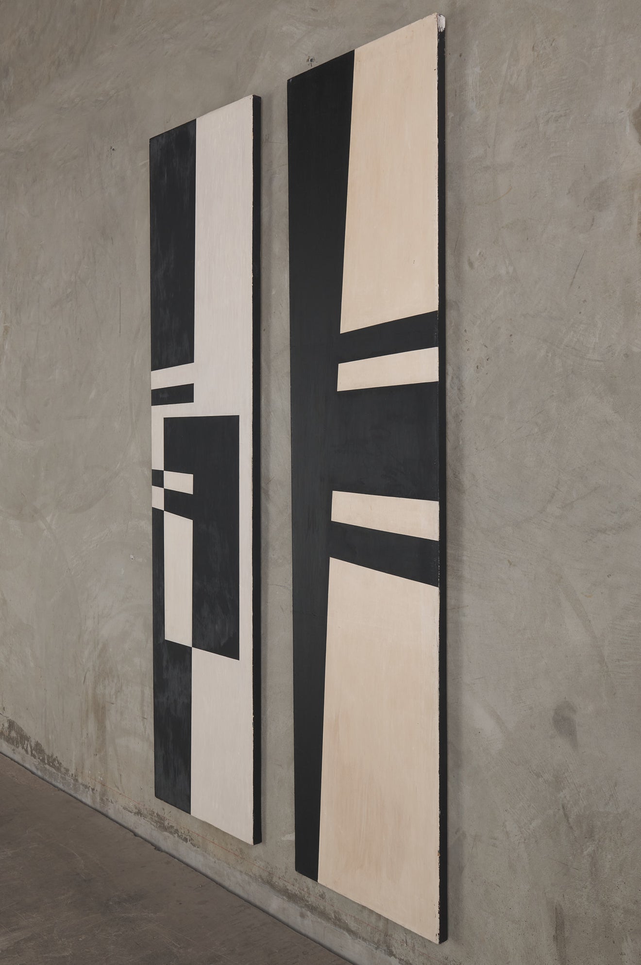 'ASCENSION VI' DIPTYCH BY SEAN SCHERER (B. 1968), SIGNED