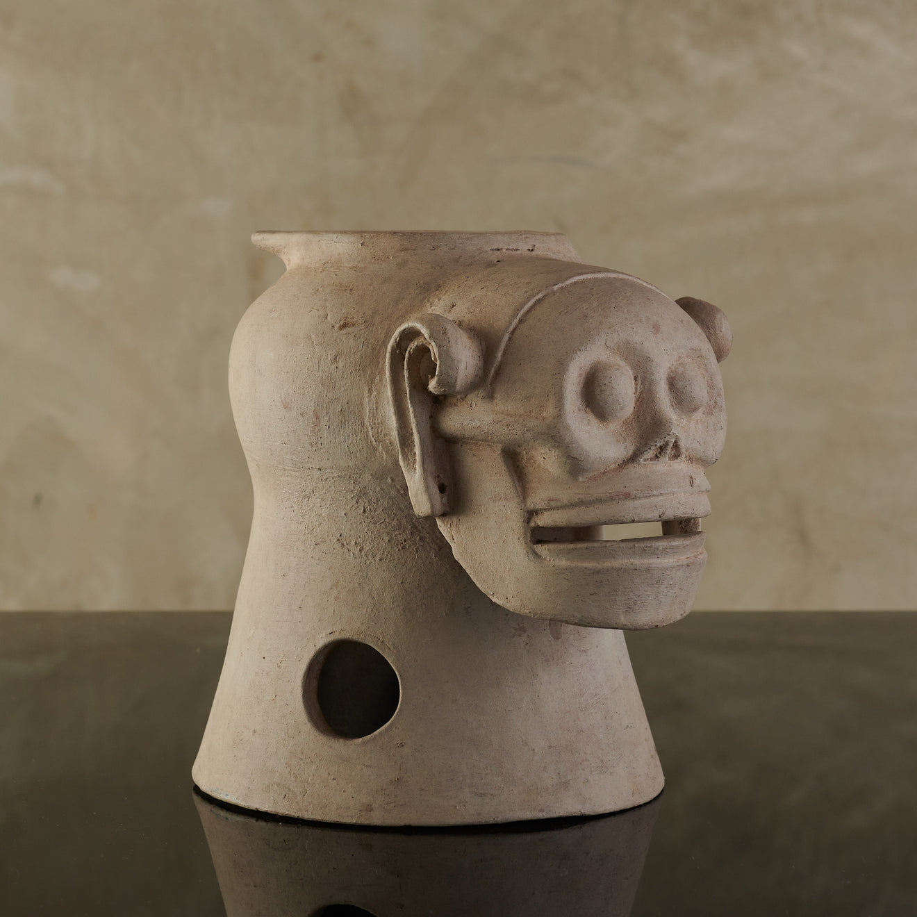 AZTEC REVIVAL CLAY VESSEL