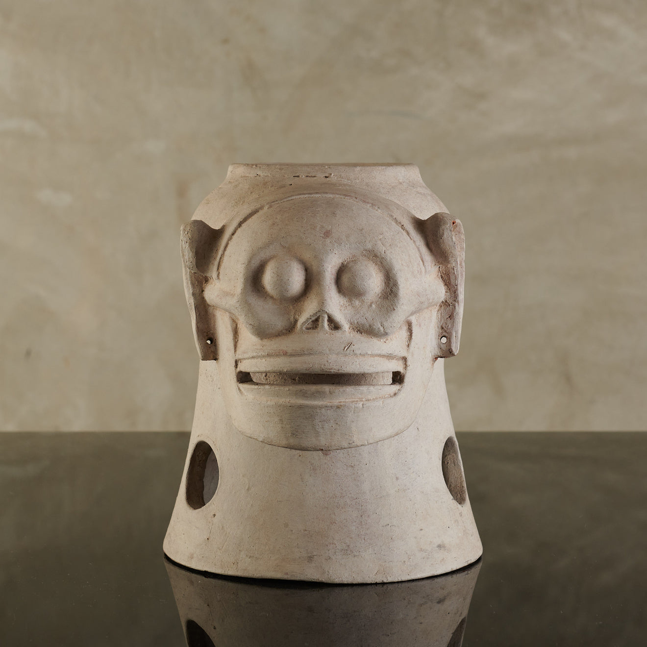 AZTEC REVIVAL CLAY VESSEL