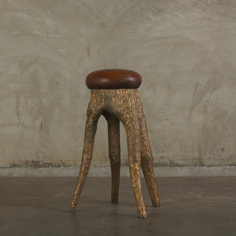 BC WORKSHOP BRONZE ROOT STOOL