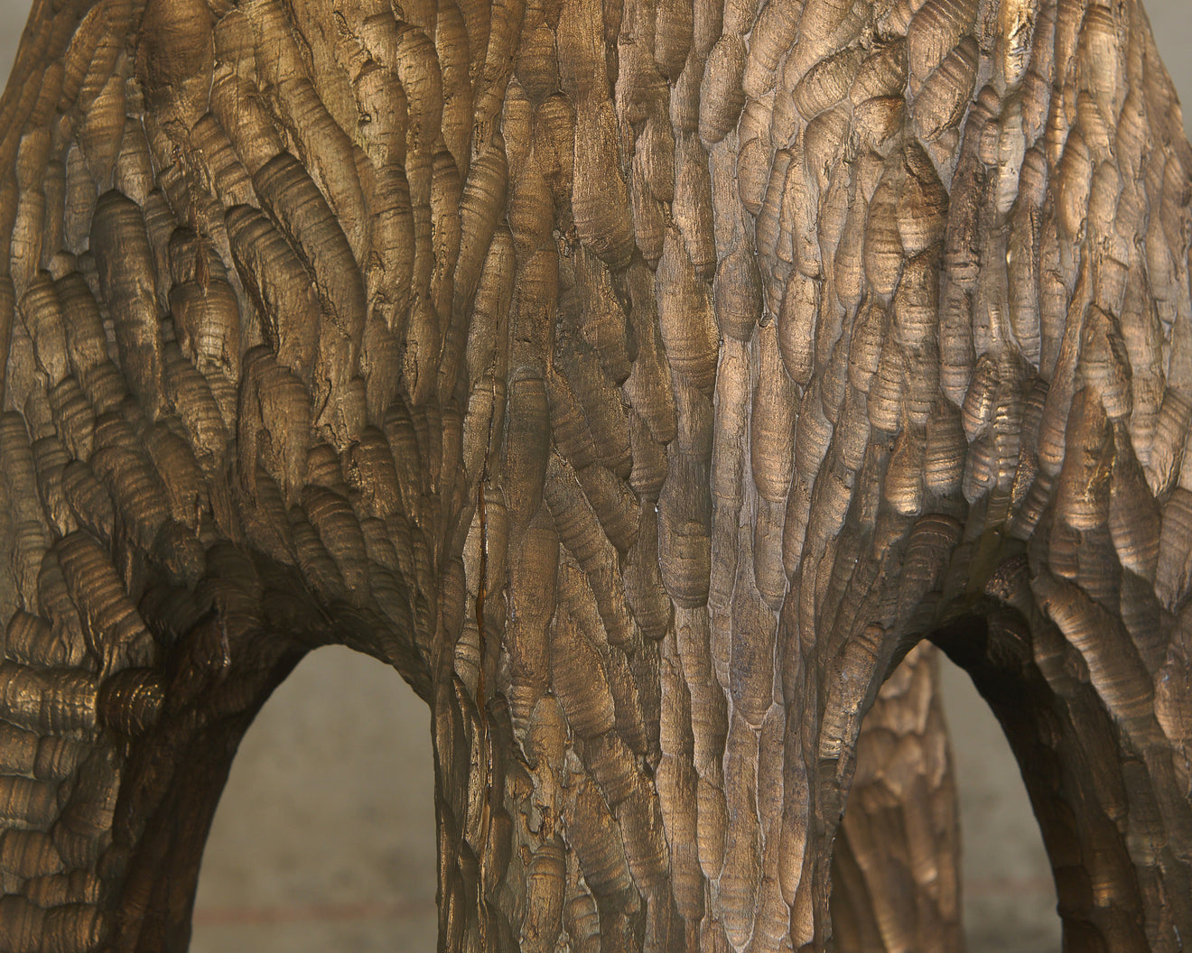 BC WORKSHOP BRONZE ROOT STOOL
