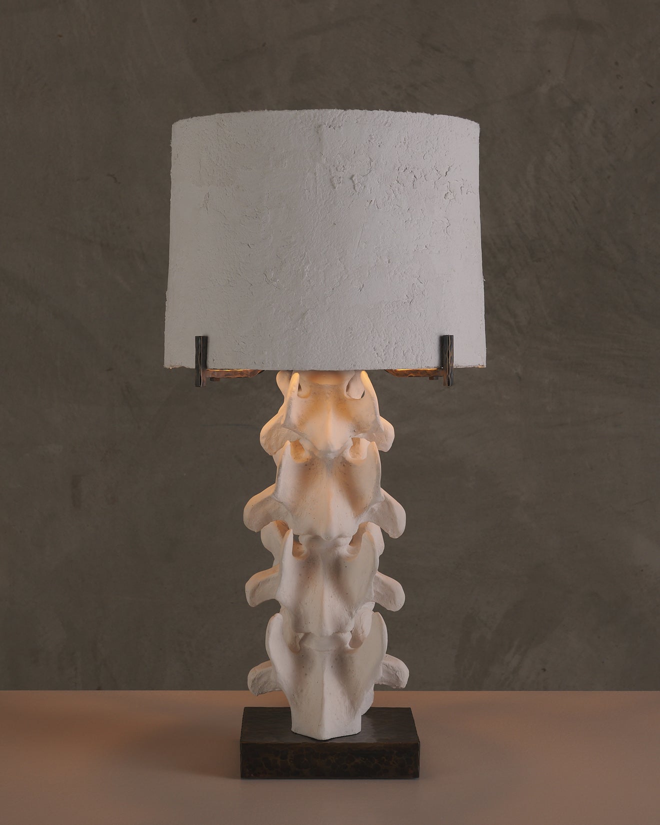 BCW VERTEBRAE TABLE LAMP FROM THE PRIMAL COLLECTION