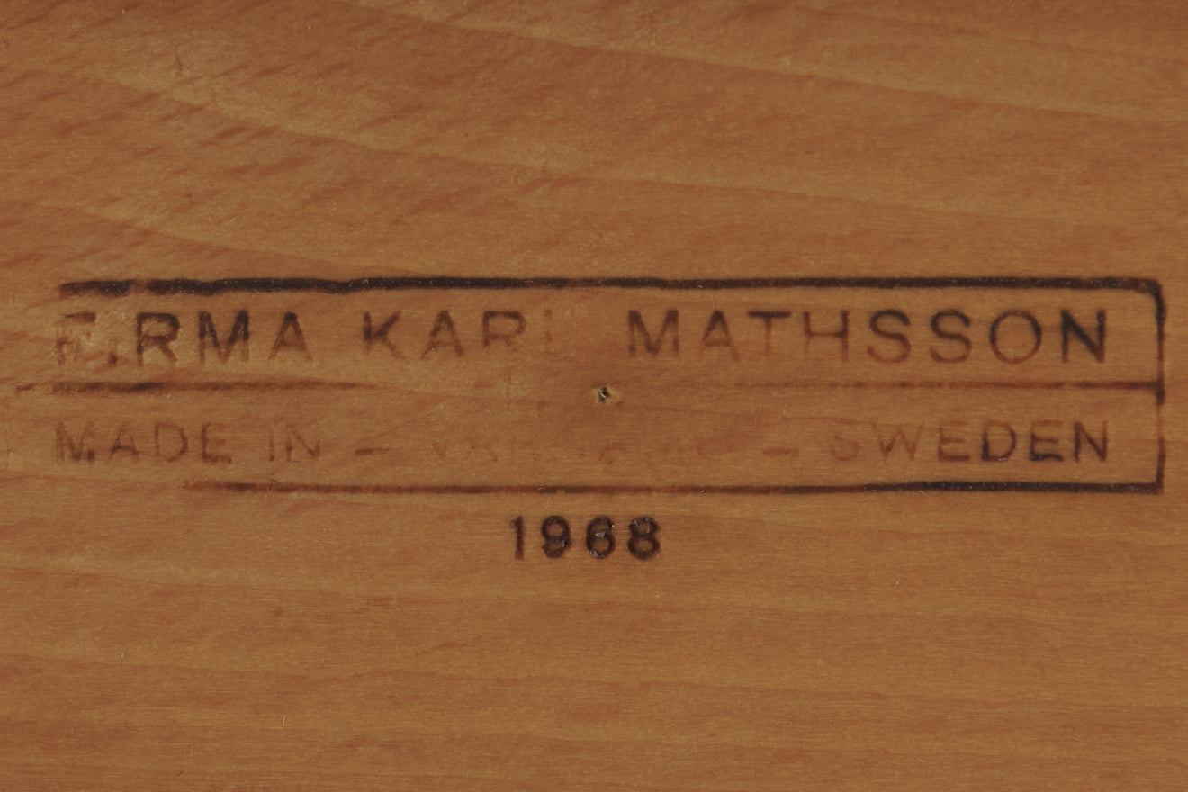 BRUNO MATHSSON DAYBED STAMPED KARL MATHSSON, 1968