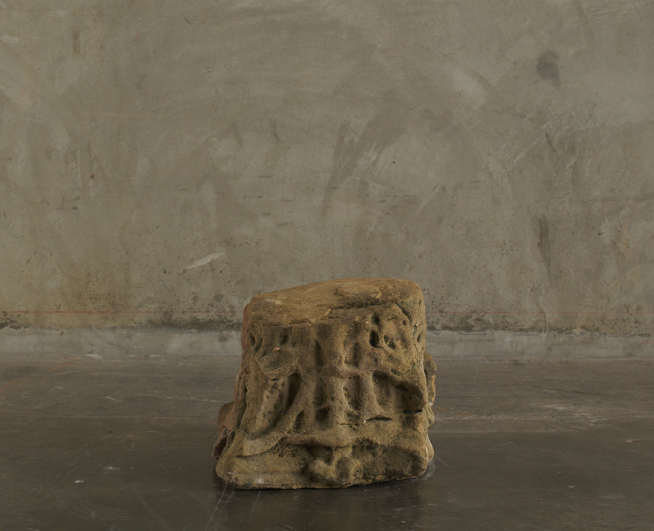 CARVED CAPITAL LIMESTONE FRAGMENT(s)