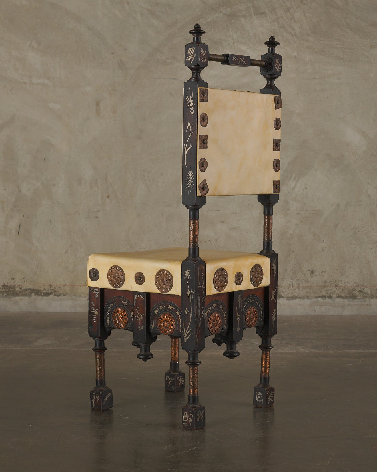 CARLO BUGATTI SIDE CHAIR
