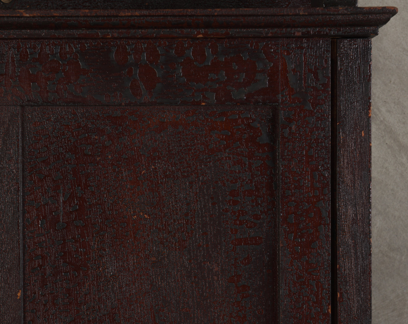 CARTE DE VISITE ALBUM WALL CABINET, c1900