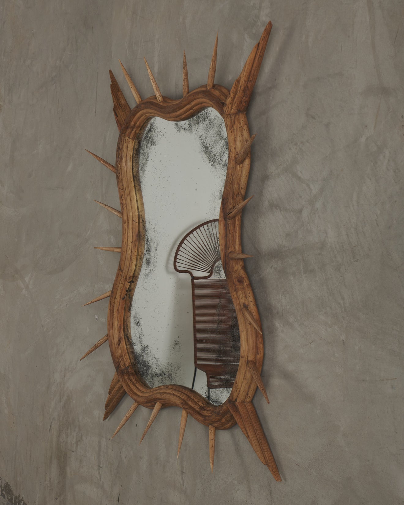 CHERAN PEAR MIRROR FRAME BY MIKE DIAZ