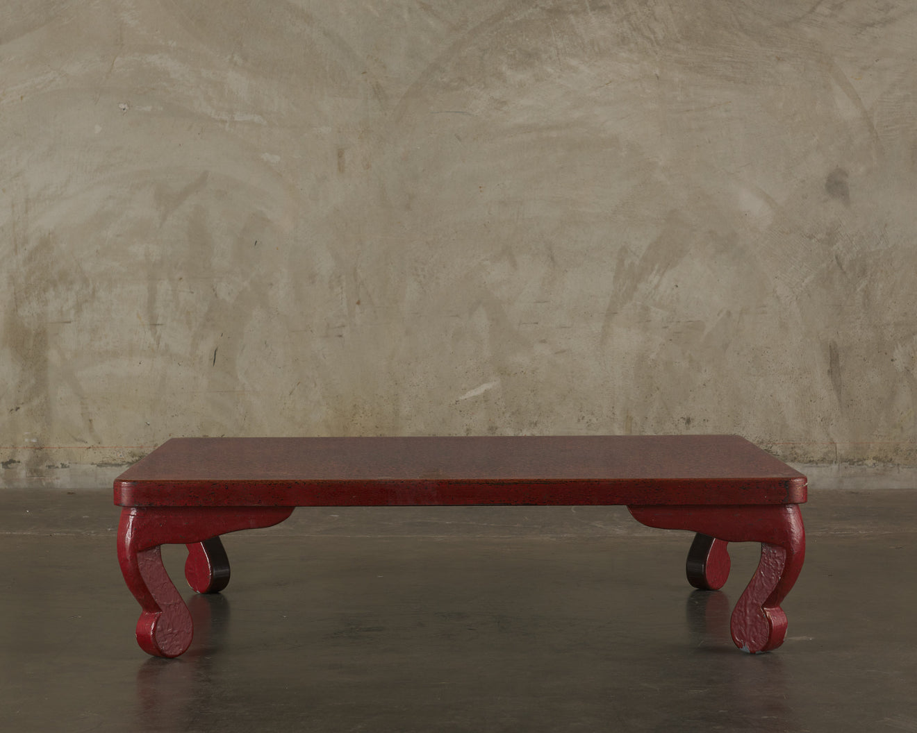 CHINESE LACQUERED COFFEE TABLE FROM THE ESTATE OF TONY DUQUETTE