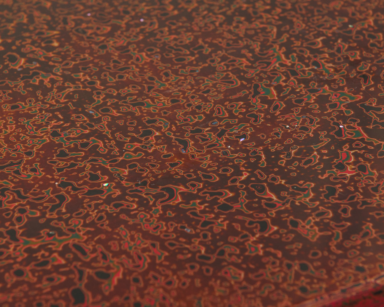 CHINESE LACQUERED COFFEE TABLE FROM THE ESTATE OF TONY DUQUETTE