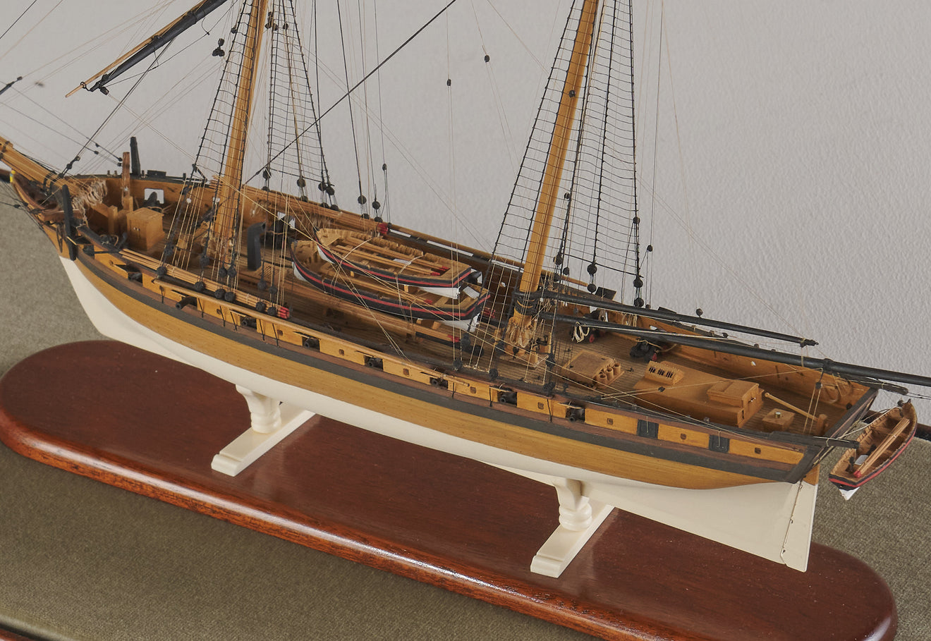 COLLECTION OF FINE WOOD SHIP MODELS