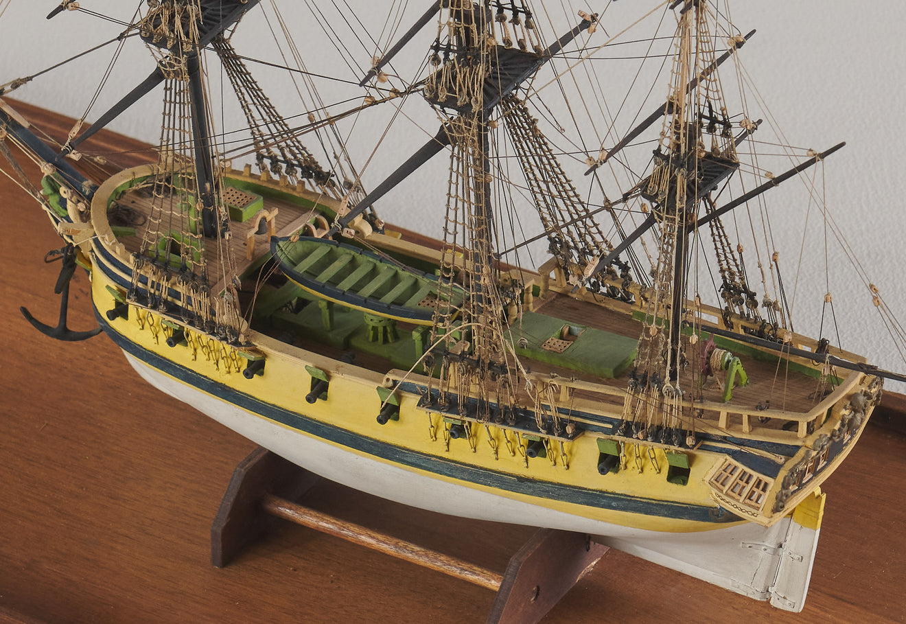 COLLECTION OF FINE WOOD SHIP MODELS