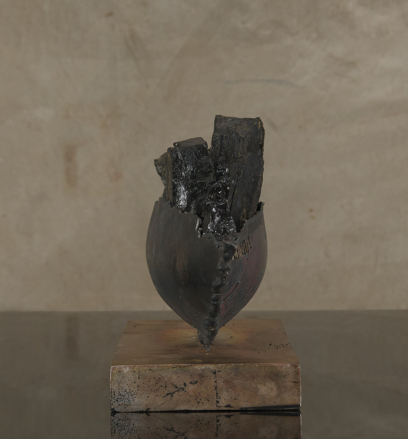 DEMOCRACY BLACK BOAT BY DIANE TINTOR