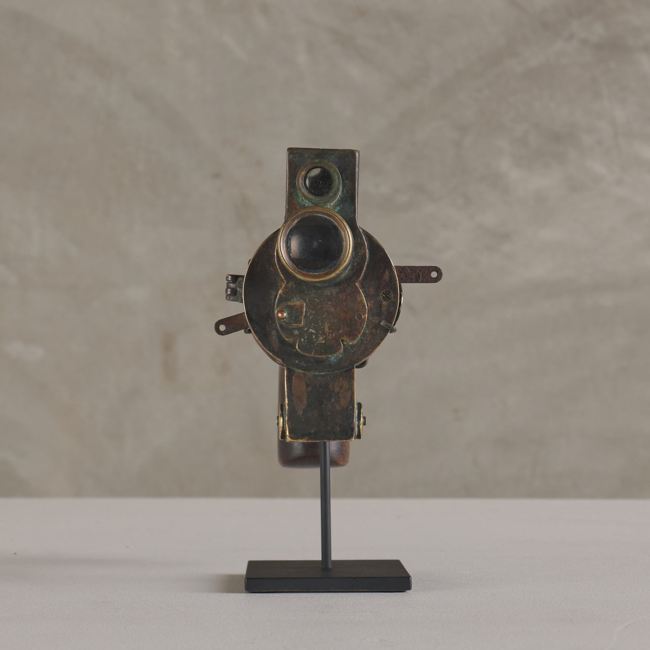 EXTREMELY RARE FRENCH DETECTIVE'S REVOLVER CAMERA, c1862