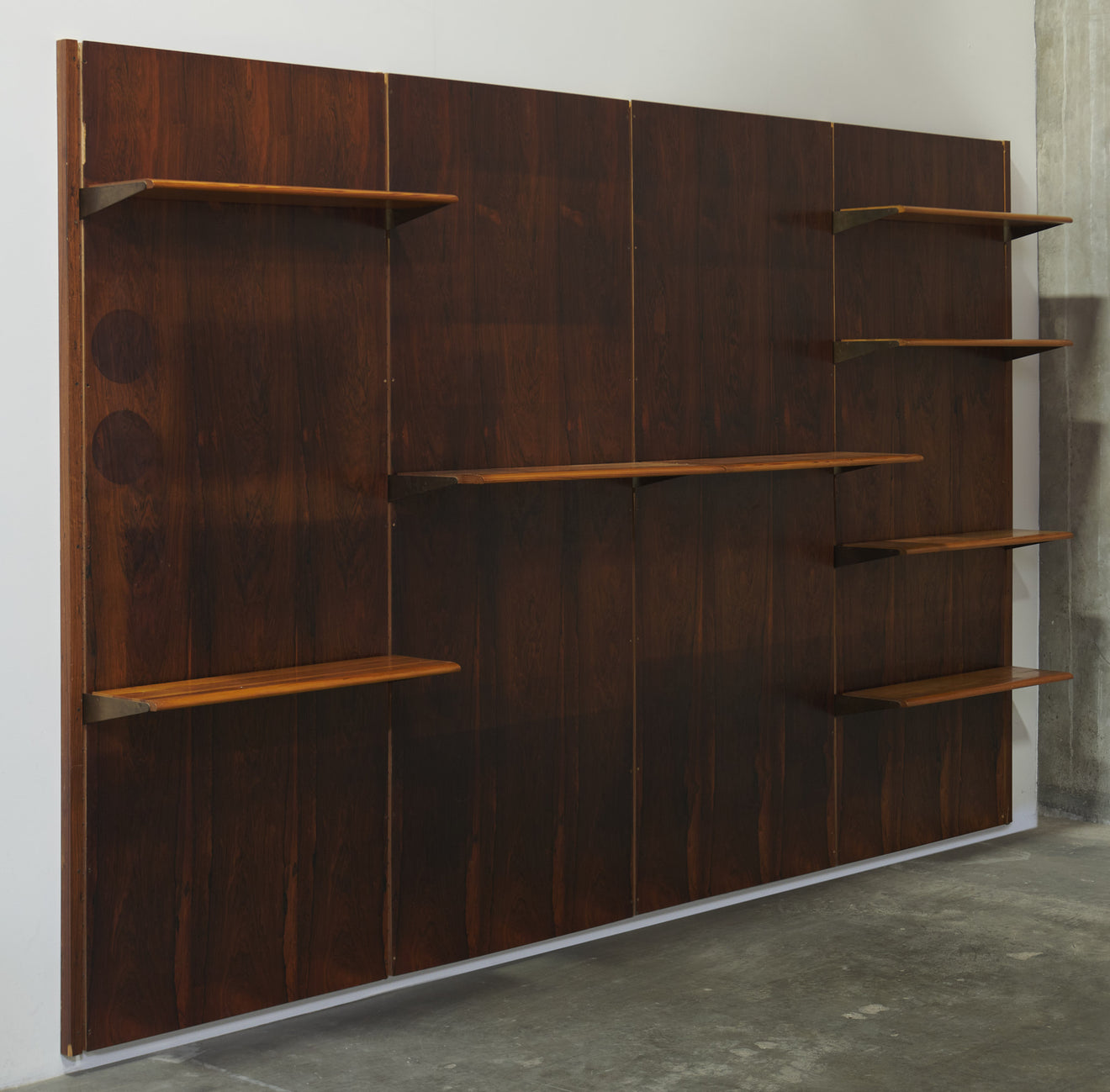 FINN JUHL ROSEWOOD WALL UNIT, BOVIRKE, DENMARK, 1953