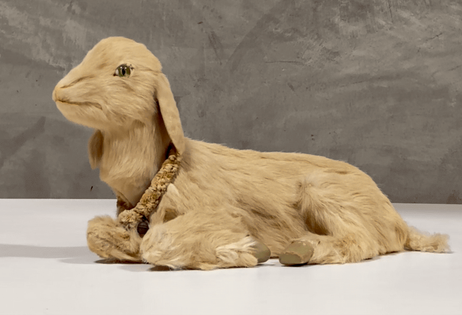 GOAT NODDER, GERMAN, EARLY 20TH C