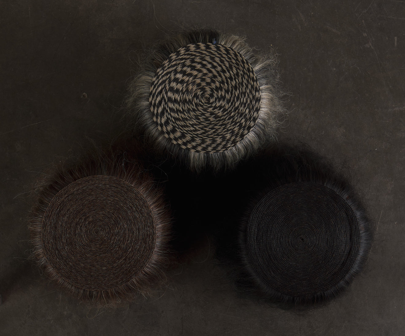 HORSEHAIR STOOL BY Aldo Álvarez Tostado