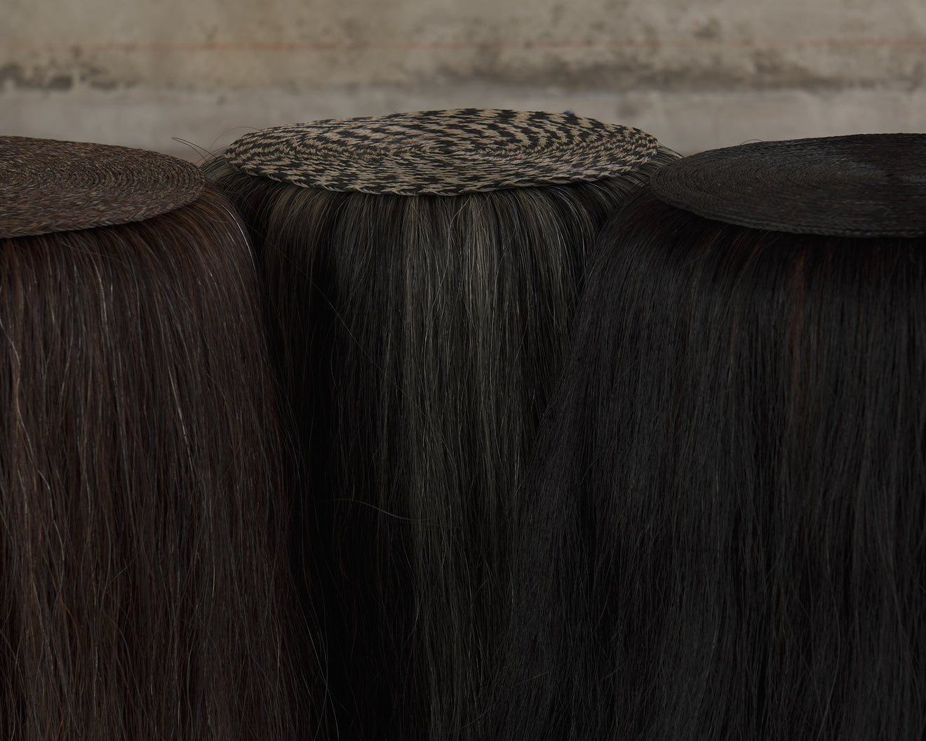 HORSEHAIR STOOL(S) BY ALDO ALVAREZ TOSTADO