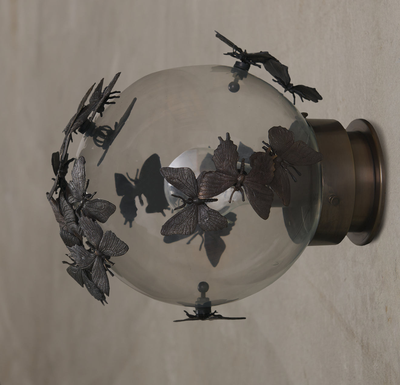 HAUNT SCONCE, 8" BY JANE HALLWORTH