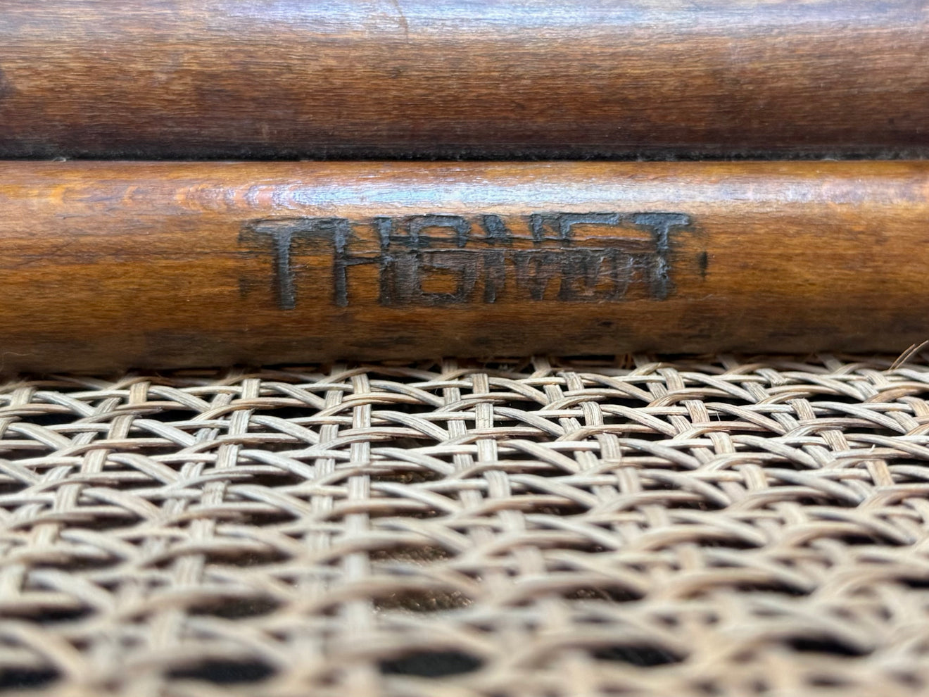 THONET BENT WOOD CHAISE LOUNGE, AUSTRIA, C1888