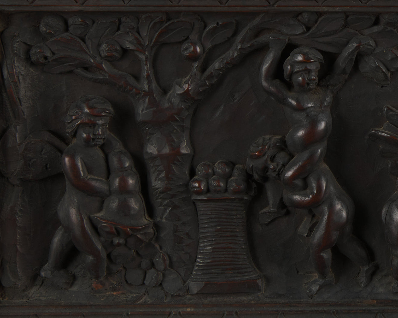 17th C CARVED CASSONE