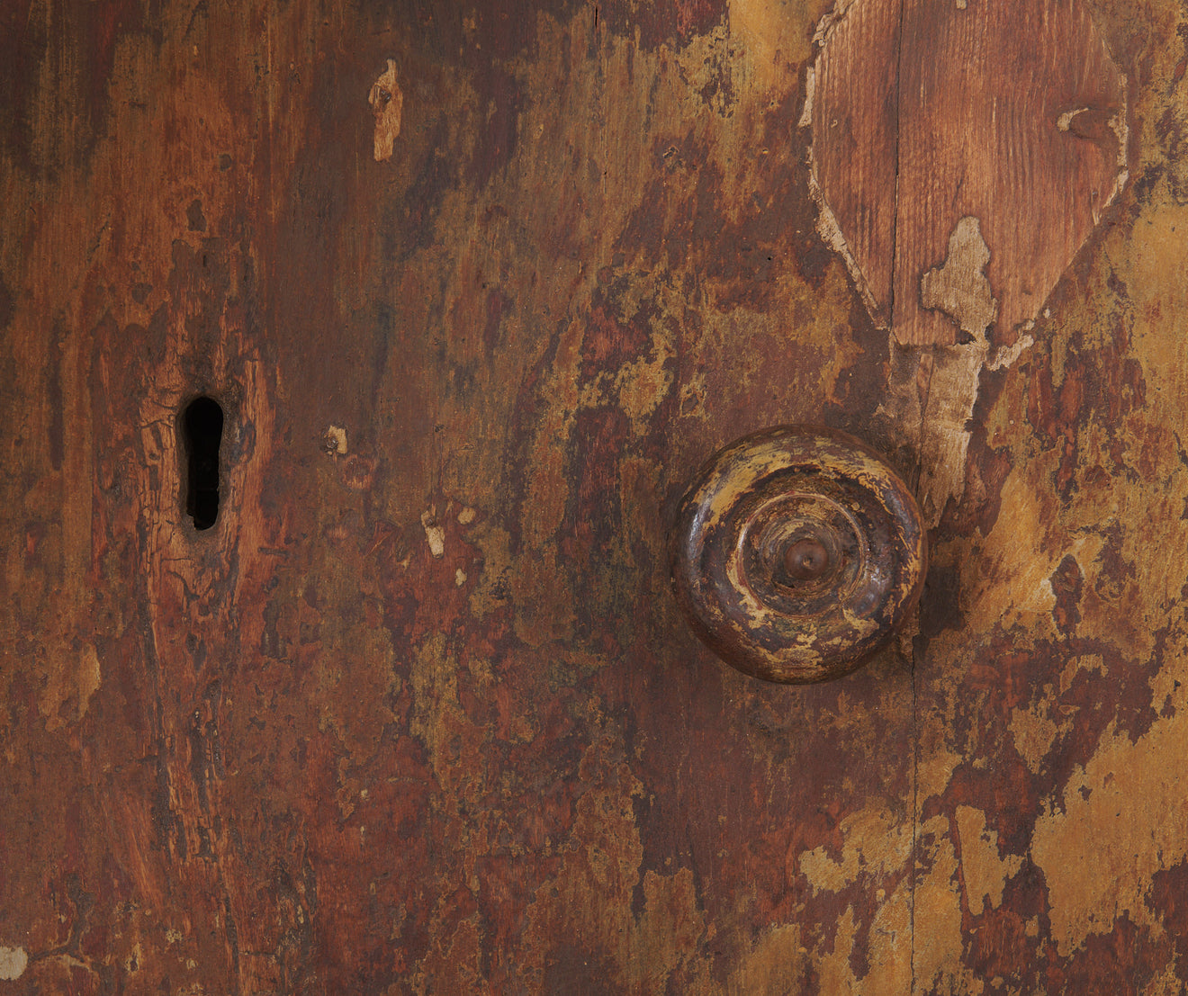 ITALIAN PAINTED ARMOIRE, c1820