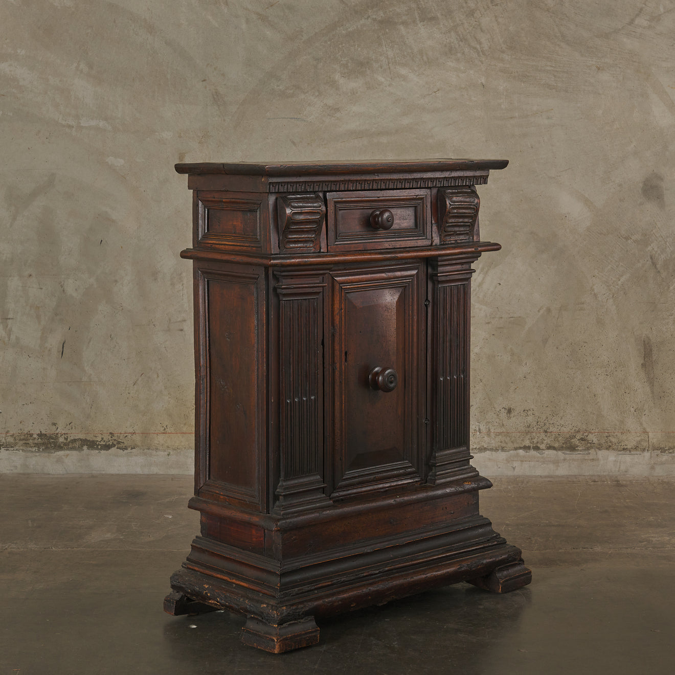 ITALIAN WALNUT CABINET