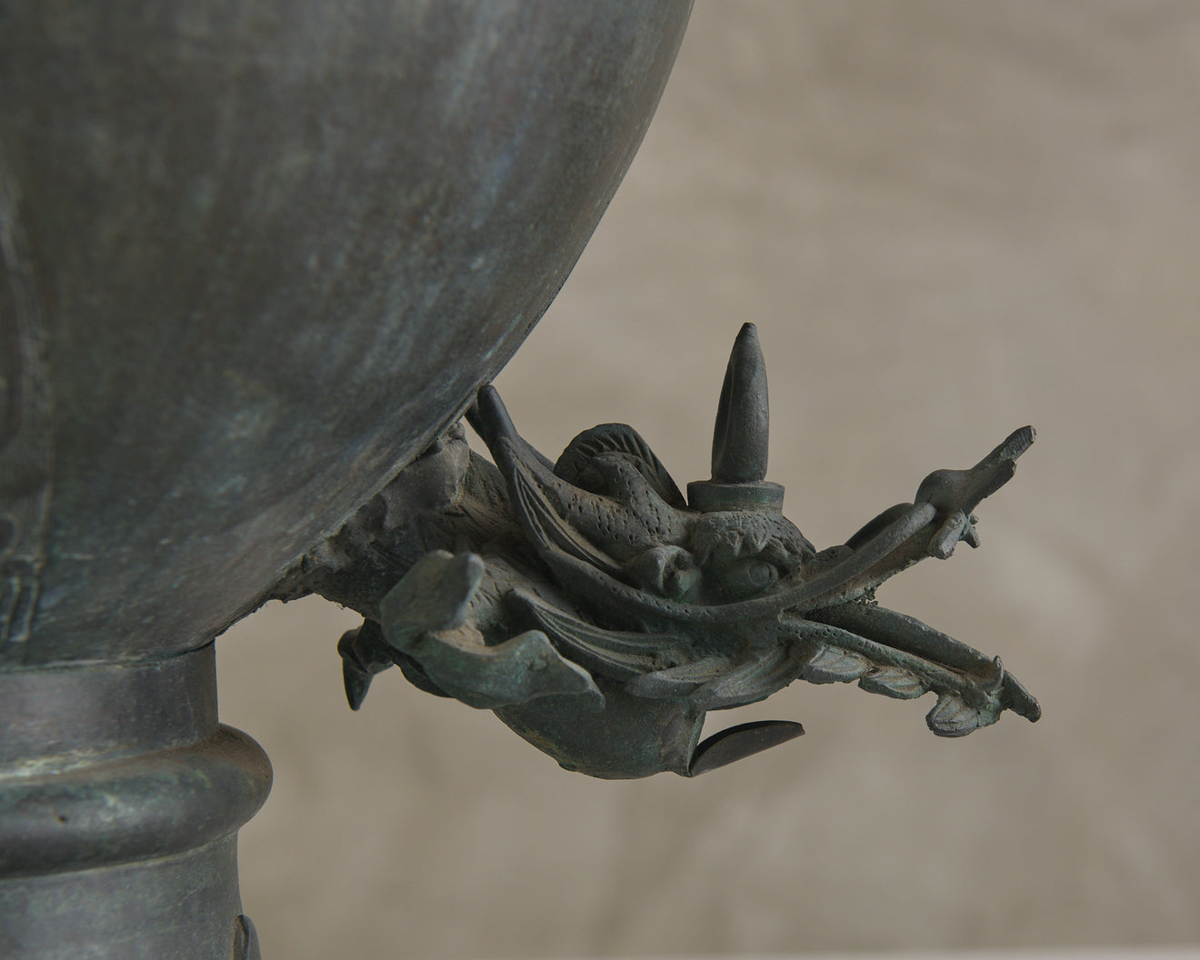 JAPANESE CEREMONIAL SAMOVAR WITH CONTEMPORARY LID