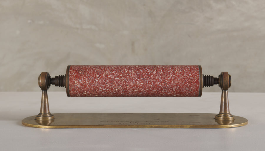 KIMBERLY CLARK DE MEXICOTALLER MECANICO COMMEMORATIVE PAINT ROLLER FOR RETIRING ENGINEER ING. J DE LA MACORRA