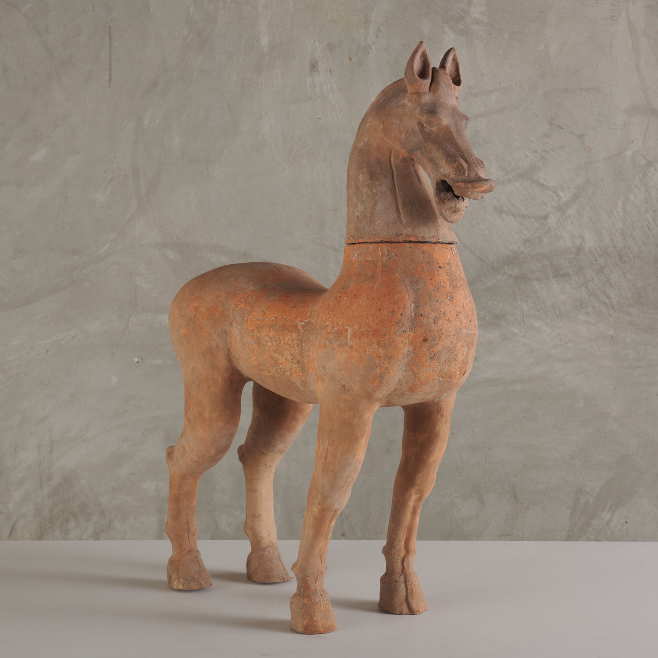 LARGE CHINESE TANG HORSE FIGURE