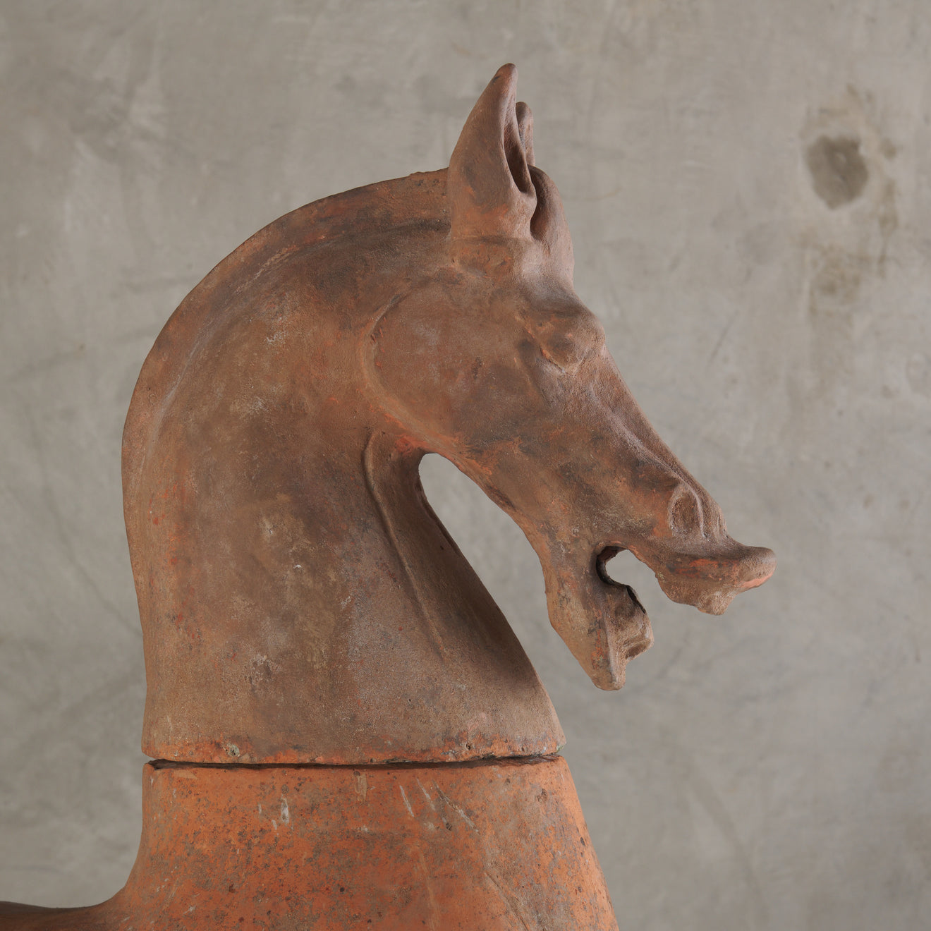 LARGE CHINESE TANG HORSE FIGURE