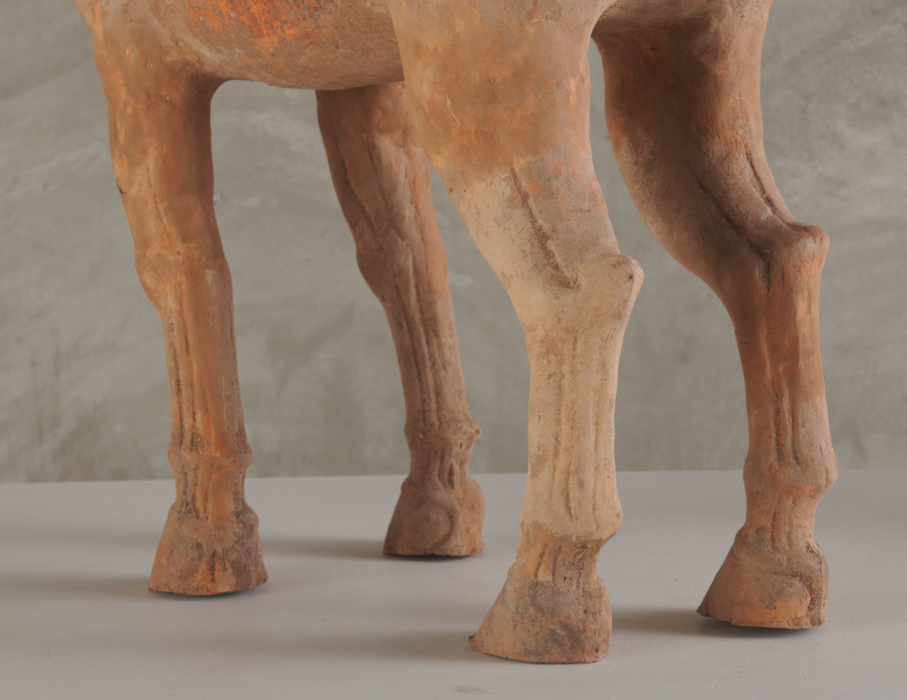 LARGE CHINESE TANG HORSE FIGURE