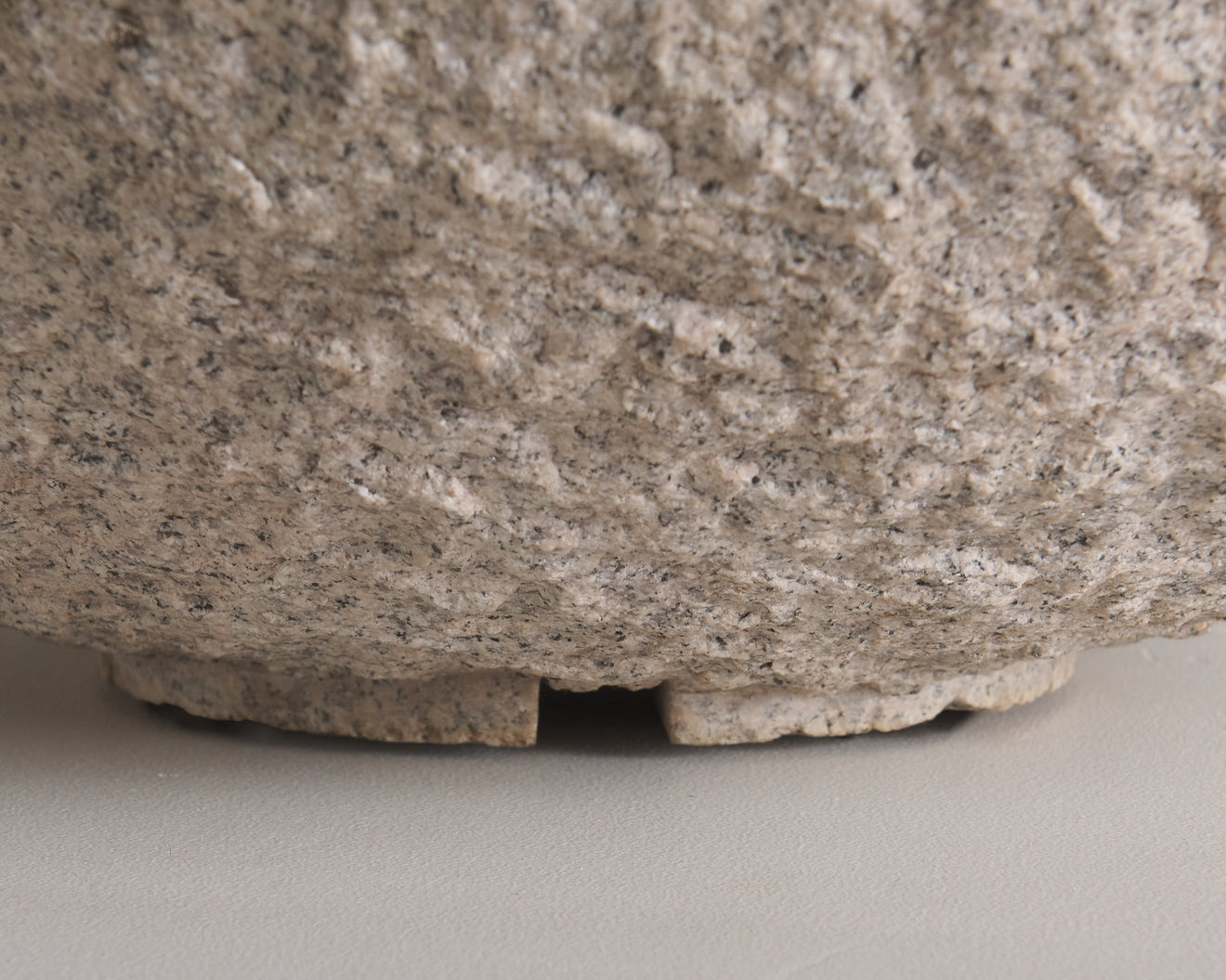 LARGE GRANITE GARDEN BOWL