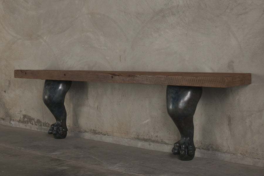 LEONINE WALL CONSOLE BY LIKA MOORE