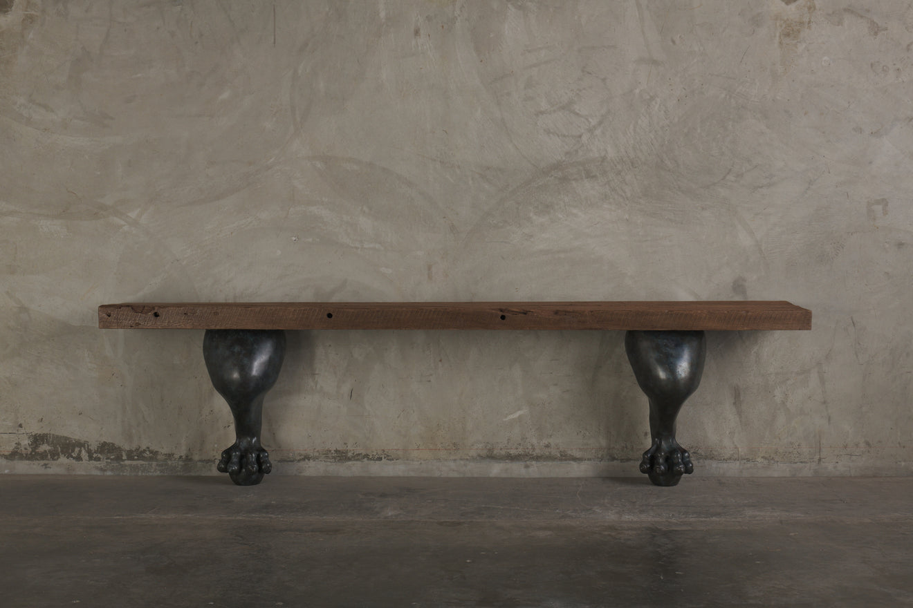 LEONINE WALL CONSOLE BY LIKA MOORE