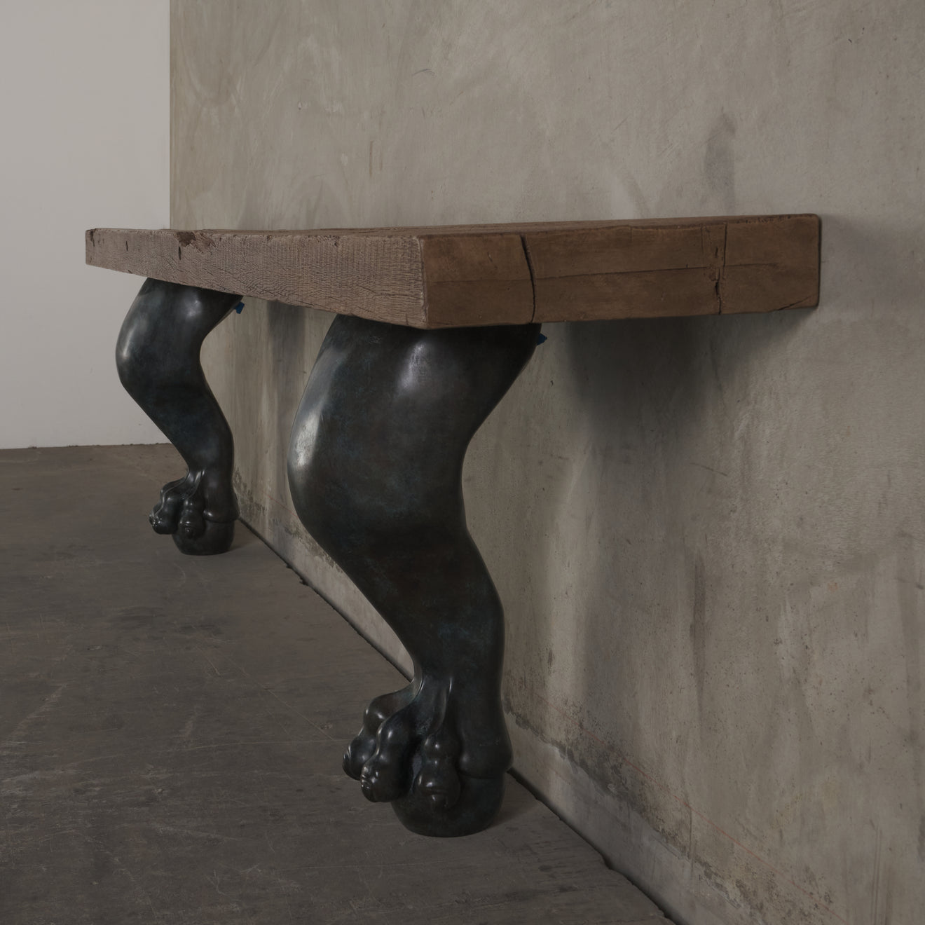 LEONINE WALL CONSOLE BY LIKA MOORE