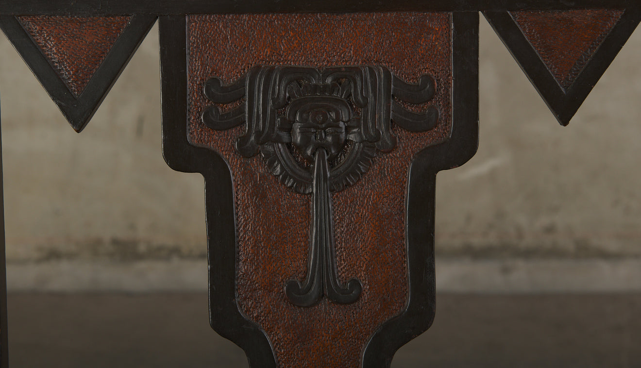 MAYAN REVIVAL BENCH