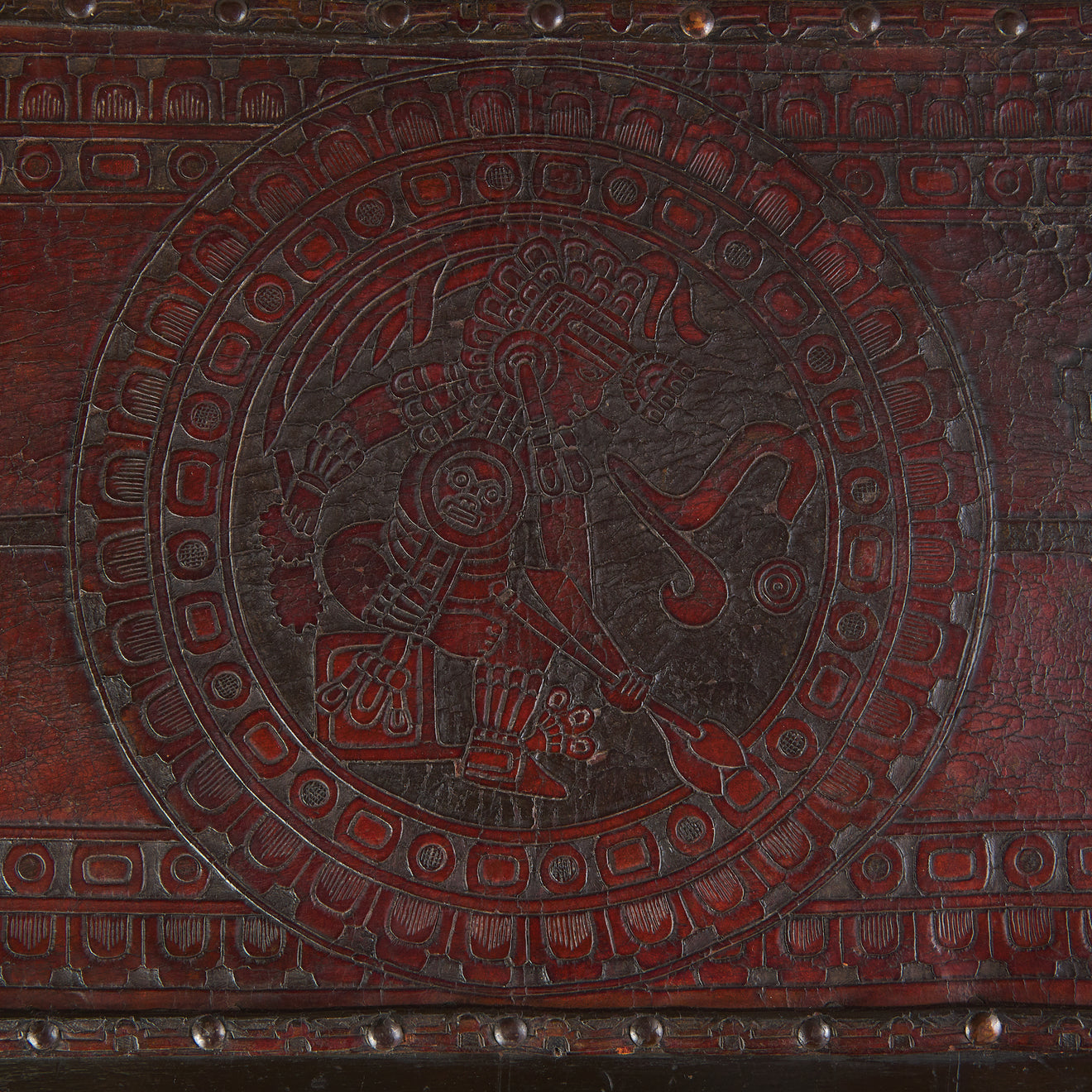 MAYAN REVIVAL BENCH