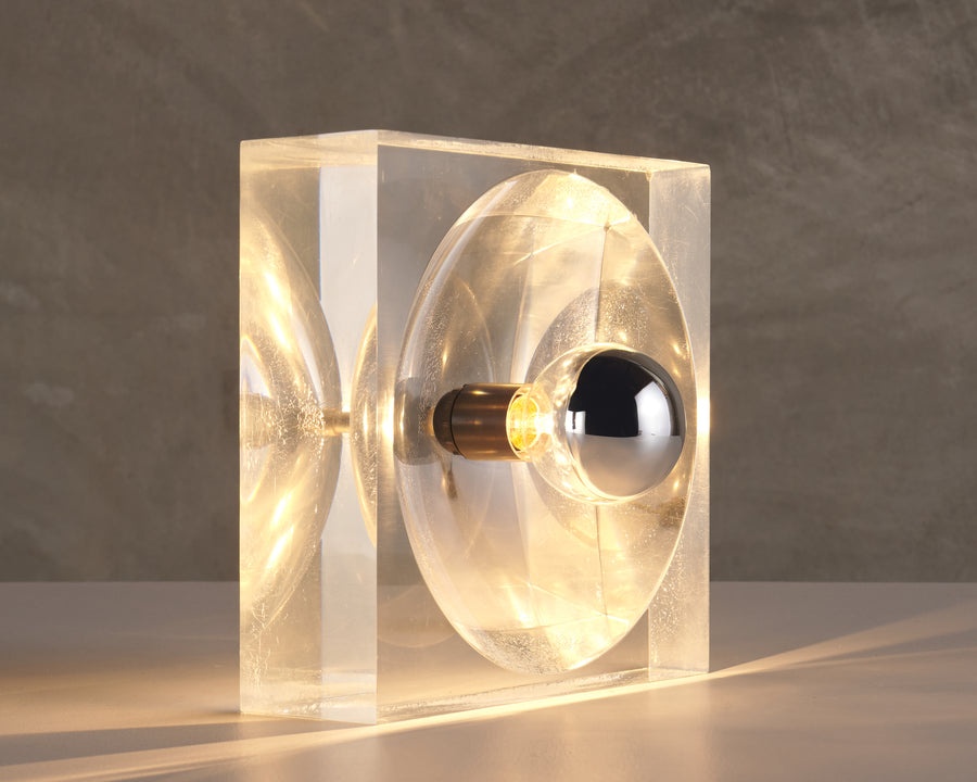 MICHEL DUMAS TABLE LAMP, FRANCE c1970