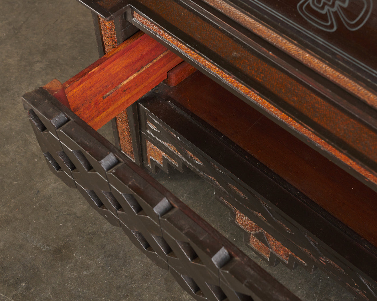 MAYAN REVIVAL CABINET