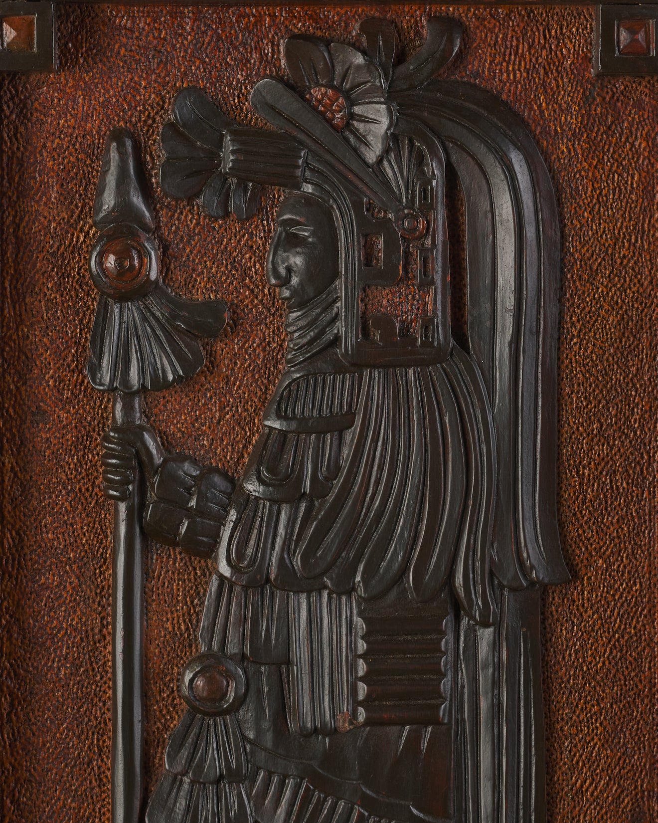 MAYAN REVIVAL CABINET