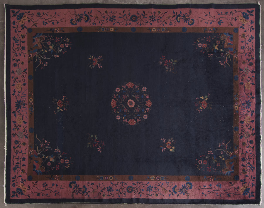 NICHOL'S RUG ( 11' 9" X 9' ) CHINA, 1920'S