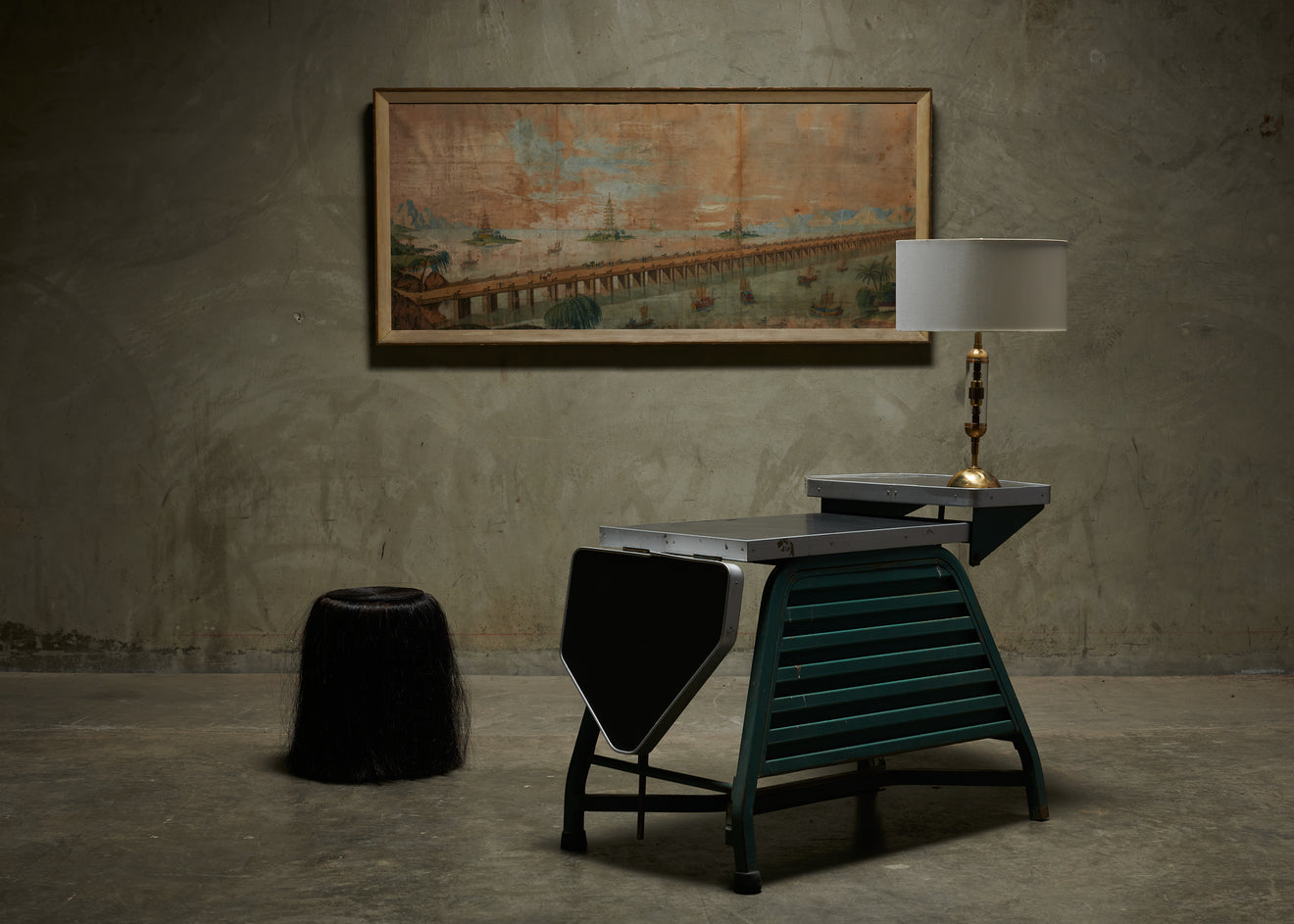 OLIVETTI 3 TIER ADJUSTABLE DESK