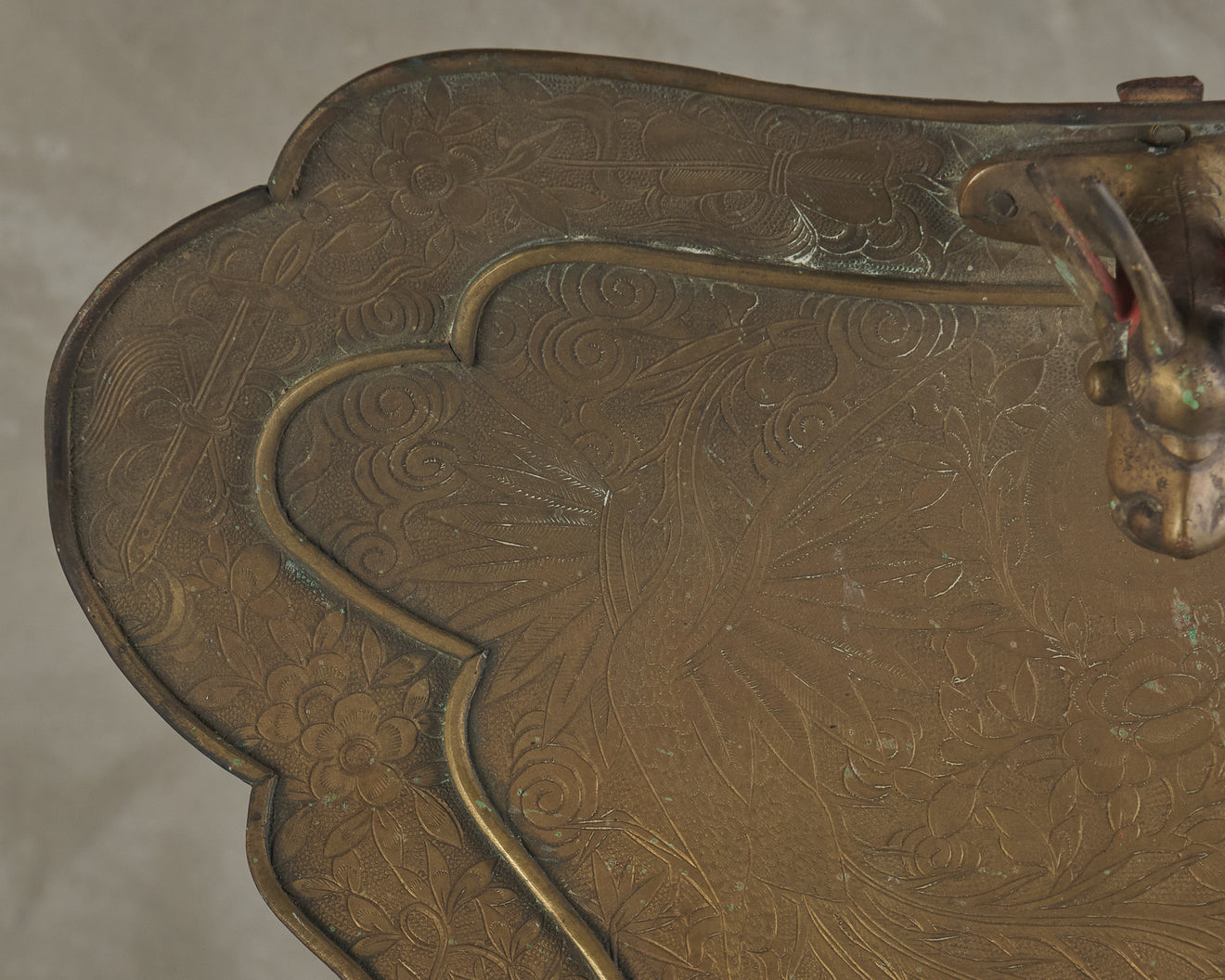 PAIR OF CHINESE DRAGON PROCESSIONAL SHIELDS, 19th C