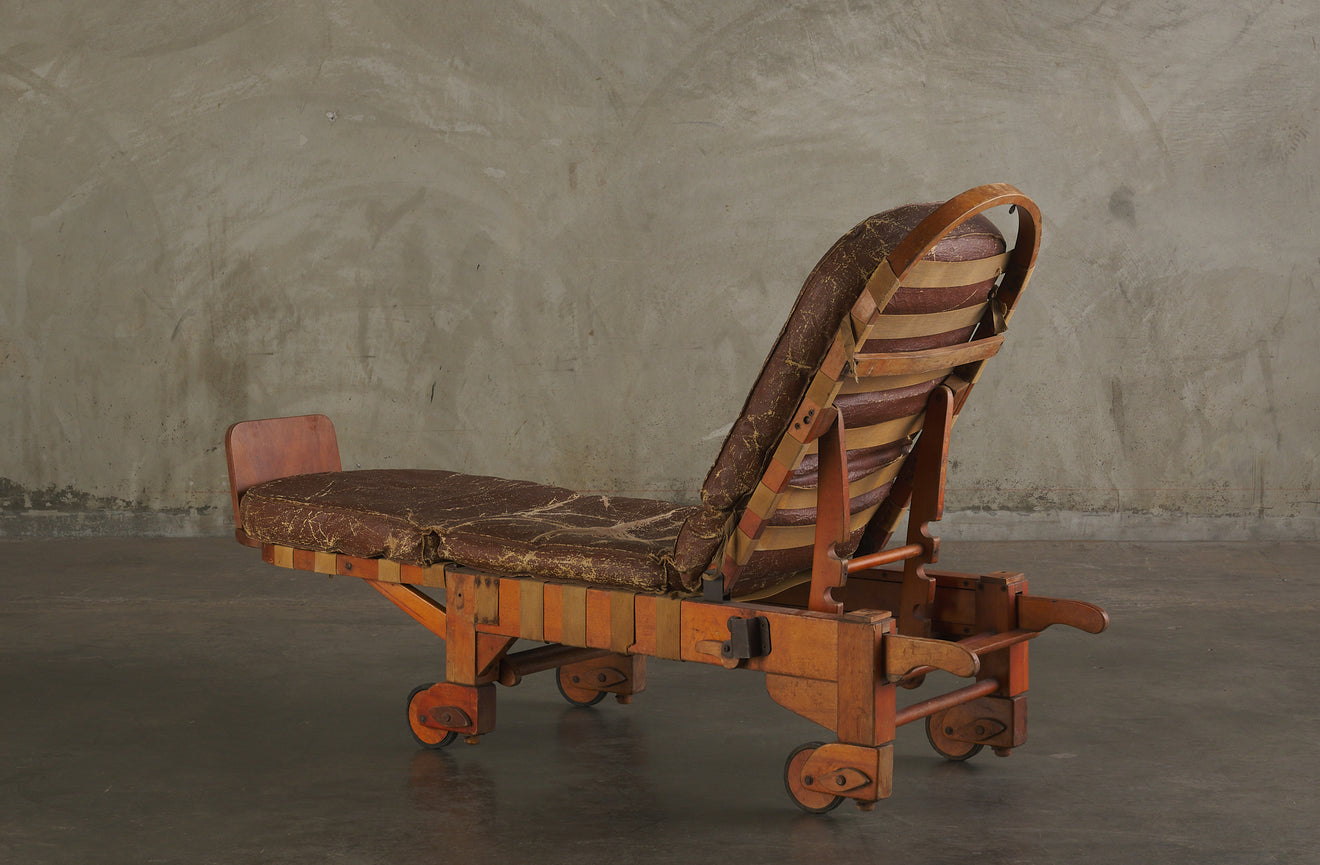 PAIR OF FRENCH ADJUSTABLE LOUNGES